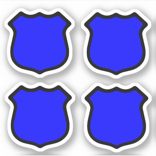 St. Michael's Shield 4-UP Aufkleber (Vorderseite)