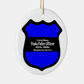 St. Michael's Shield (Art. 3) Circular Keramik Ornament (Rechts)