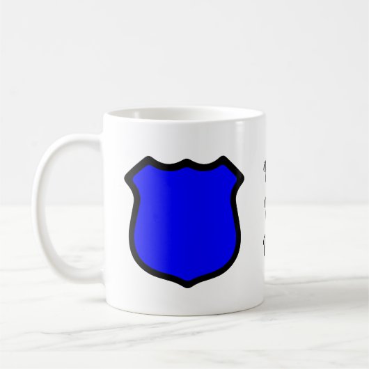 St. Michael's Shield Coffee Tasse 1 (Links)
