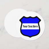 St. Michael's Shield Einladung (Vorne/Hinten)