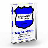 St. Michael's Shield Service Recognition Fotoblock (Links)