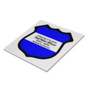 St. Michael's Shield (Stil 2) Fliese (Seite)