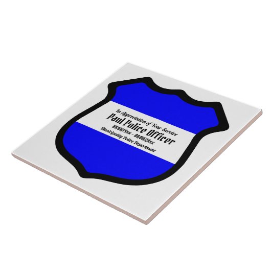 St. Michael's Shield (Stil 2) Fliese (Seite)