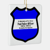 St. Michael's Shield (Stil 2) Square Keramikornament (Rechts)