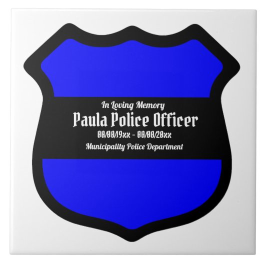 St. Michael's Shield (Stil 3) Fliese (Vorderseite)