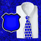 St. Michael's Shield Tie with Large Shields Krawatte