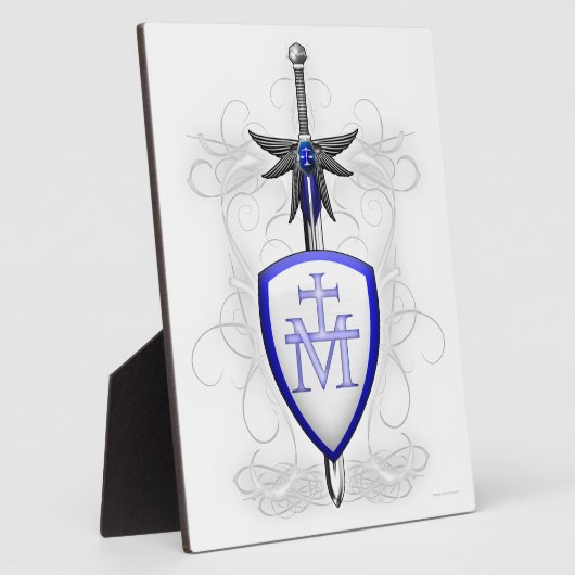 St. Michael's Sword Fotoplatte (Seite)