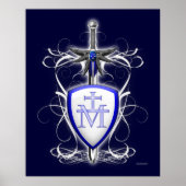St. Michael's Sword Poster (Vorne)