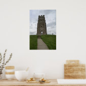 St. Michael's Tower on Glastonbury Tor Poster (Küche)
