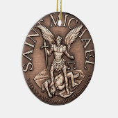 St- Michaelverzierung Keramik Ornament (Rechts)