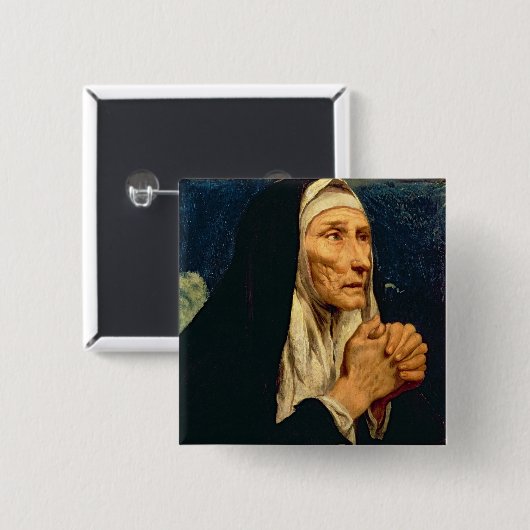 St. Monica Button (Vorne & Hinten)