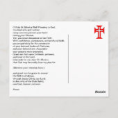 St. Monica Postkarte (Rückseite)