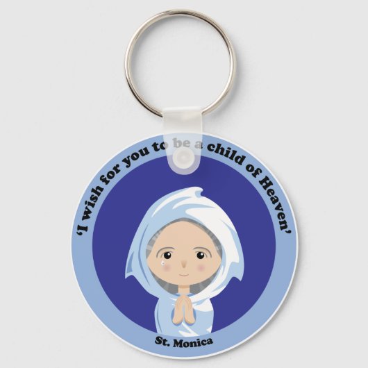 St. Monica Schlüsselanhänger (Vorderseite)