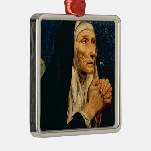 St. Monica Silbernes Ornament (Rechts)