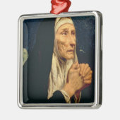 St. Monica Silbernes Ornament (Links)