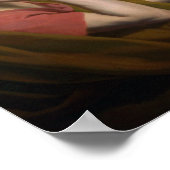 St. Monica und St. Augustine von Hippo Poster (Ecke)