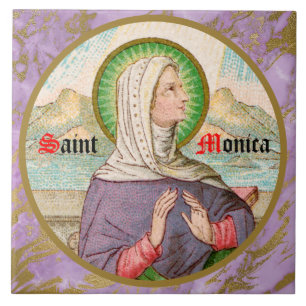 St. Monica von Tagaste (SAU 047; Einzelheiten) Fliese
