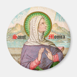 St. Monica von Tagaste (SAU 047; Einzelheiten) Magnet