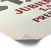 St Moritz Jubiläums-Rennwoche 1925 Switzerland Poster (Ecke)