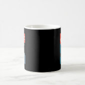 St. Moritz Skifahren - Retro St. Moritz Ski Kaffeetasse (Mittel)