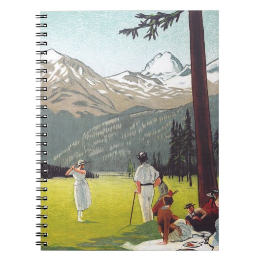 St. Moritz von Emil Cardinaux Notizblock (Vorderseite)