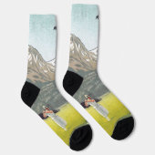 St. Moritz von Emil Cardinaux Socken (Rechts)
