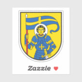 St. Moritz Wappen, Schweiz Aufkleber (Blatt)