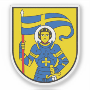 St. Moritz Wappen, Schweiz Aufkleber