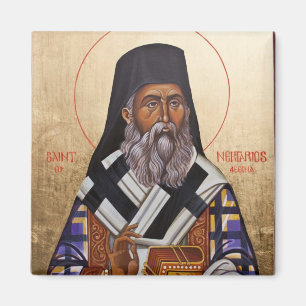 St. Nektarios von Aegina Magnet