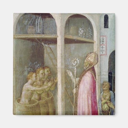 St. Nicholas belebt die Drei Kinder Magnet (Vorne)