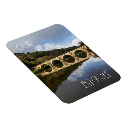 St. Nicholas Bridge, Chiny, Belgien Magnet (Rechte Seite)