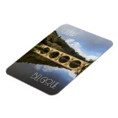 St. Nicholas Bridge, Chiny, Belgien Magnet (Linke Seite)