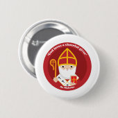 St. Nicholas Button (Vorne & Hinten)