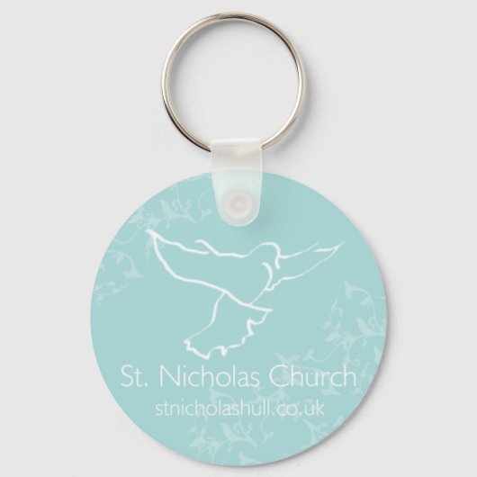 St. Nicholas Church Keyring Schlüsselanhänger (Vorderseite)