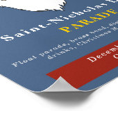 St. Nicholas Day Parade Custom Poster (Ecke)