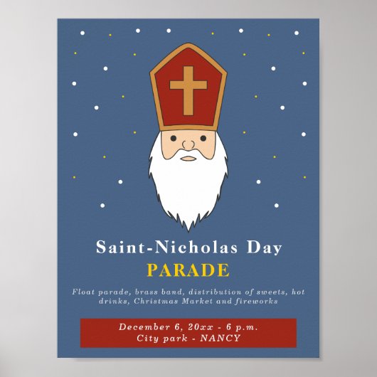St. Nicholas Day Parade Custom Poster (Vorne)