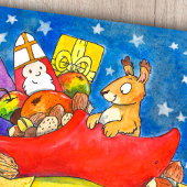 St. Nicholas Day Postcard von Nicole Janes Postkarte