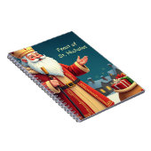 St. Nicholas Day Smiles and Warm Wishes Notizblock (Rechte Seite)