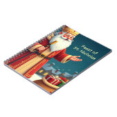 St. Nicholas Day Smiles and Warm Wishes Notizblock (Linke Seite)