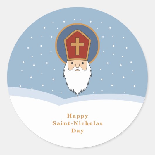 St Nicholas Day Sticker (Vorderseite)