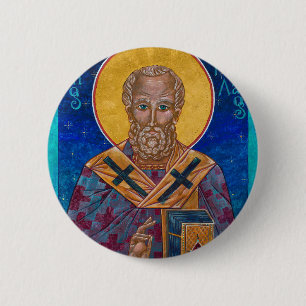 St. Nicholas, der Wunderarbeitsknopf Button