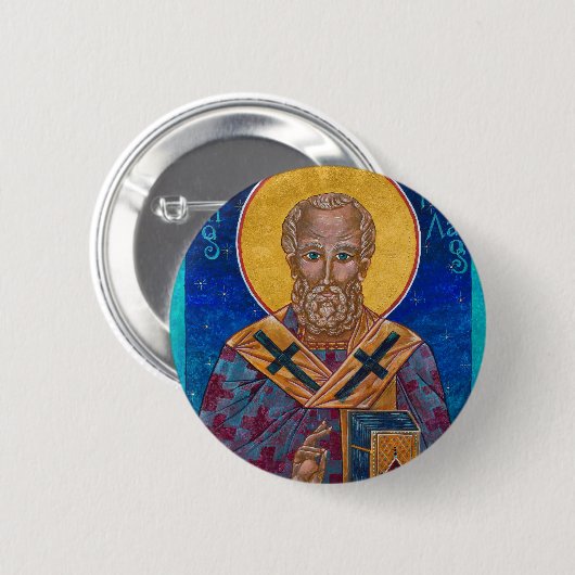 St. Nicholas, die "Miracle Worker"-Taste Button (Vorne & Hinten)