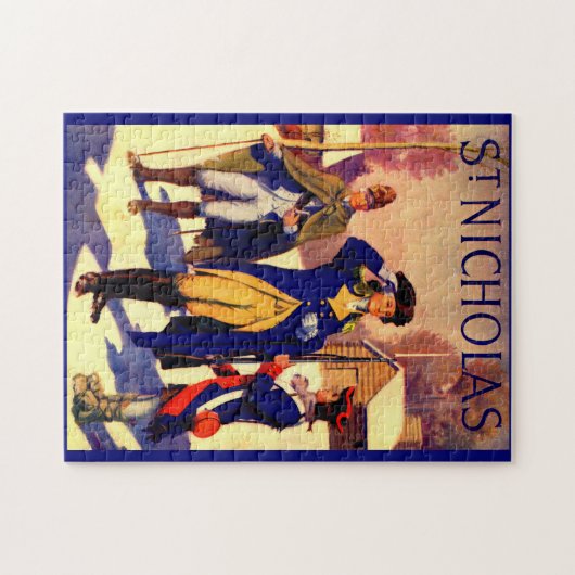 St. Nicholas Februar 1929 George Washington Cover Puzzle (Horizontal)