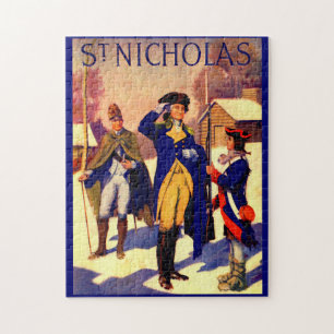 St. Nicholas Februar 1929 George Washington Cover Puzzle