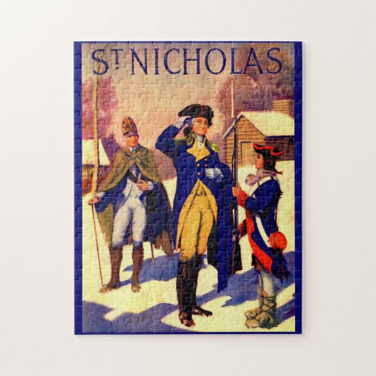 St. Nicholas Februar 1929 George Washington Cover Puzzle (Vertikal)