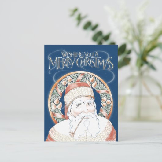 St Nicholas Feiertagspostkarte (Stehend Vorderseite)