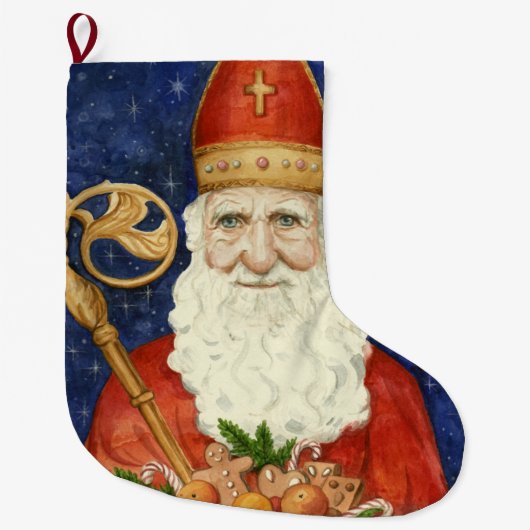 St. Nicholas Großer Weihnachtsstrumpf (Vorderseite)