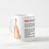 St. Nicholas: Icon of Wohltätigkeit & History Gift Kaffeetasse (Vorderseite Links)