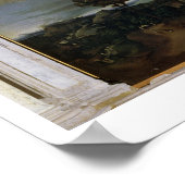 St. Nicholas in Glory with Saints Poster (Ecke)