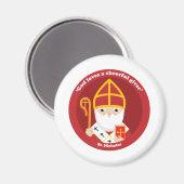 St. Nicholas Magnet (Vorderseite/Rückseite)